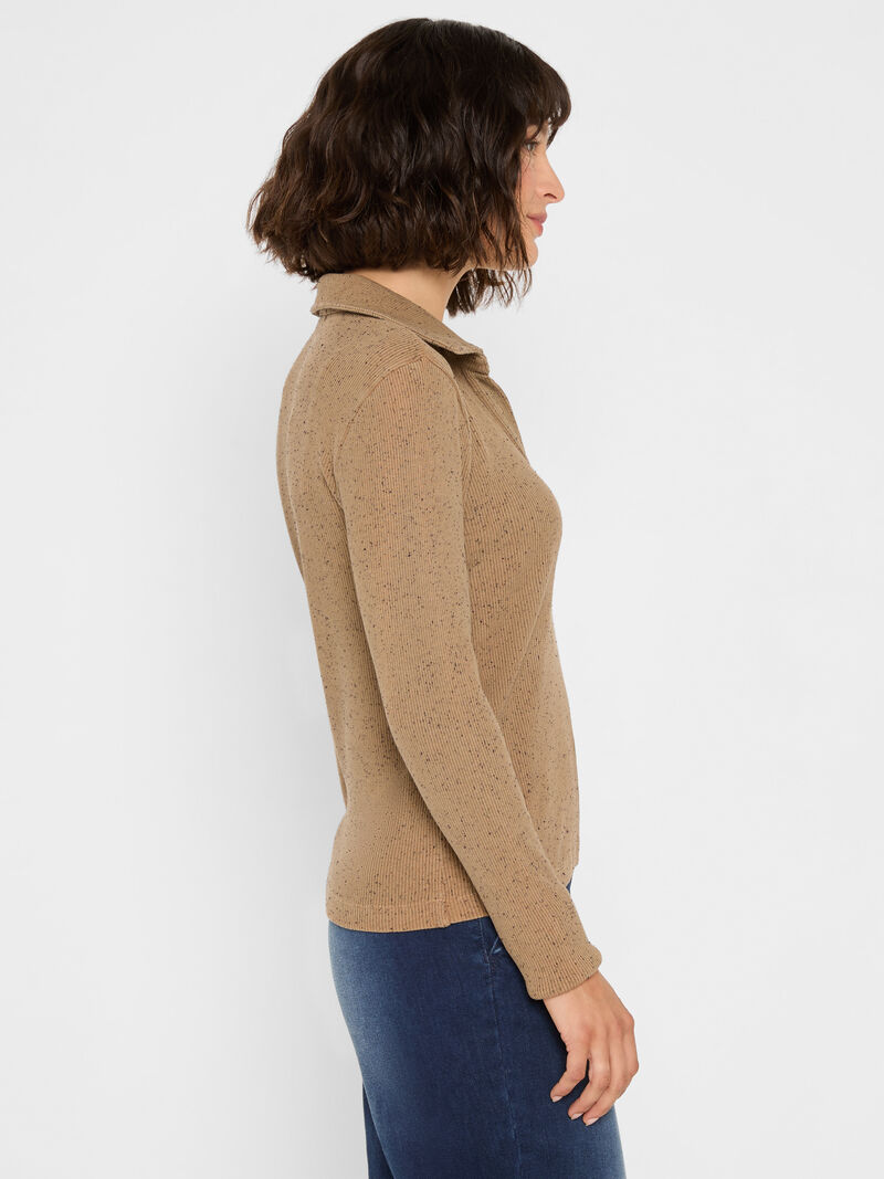 NZT Rib Long Sleeve Polo