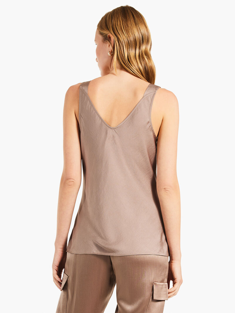 Woman Wears Lace Cami Tank image number 2