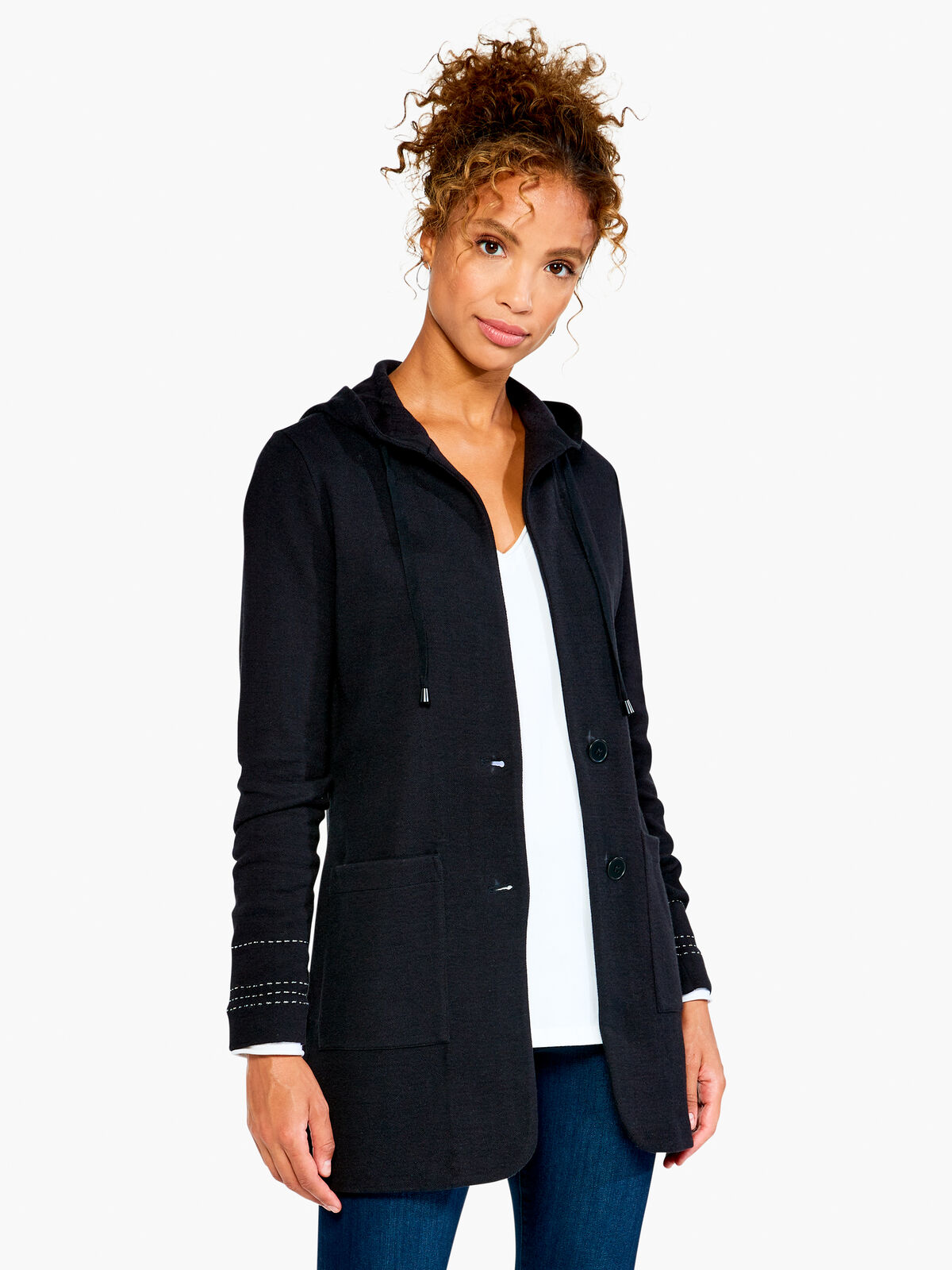 Here Or There Hooded Jacket