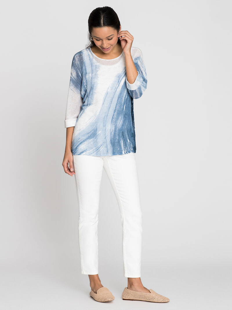 Woman Wears Tidal Wave Top image number 3