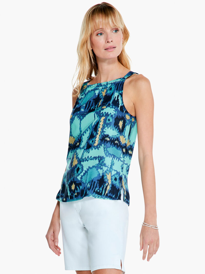 Woman Wears Summer Solstice Tank image number 1
