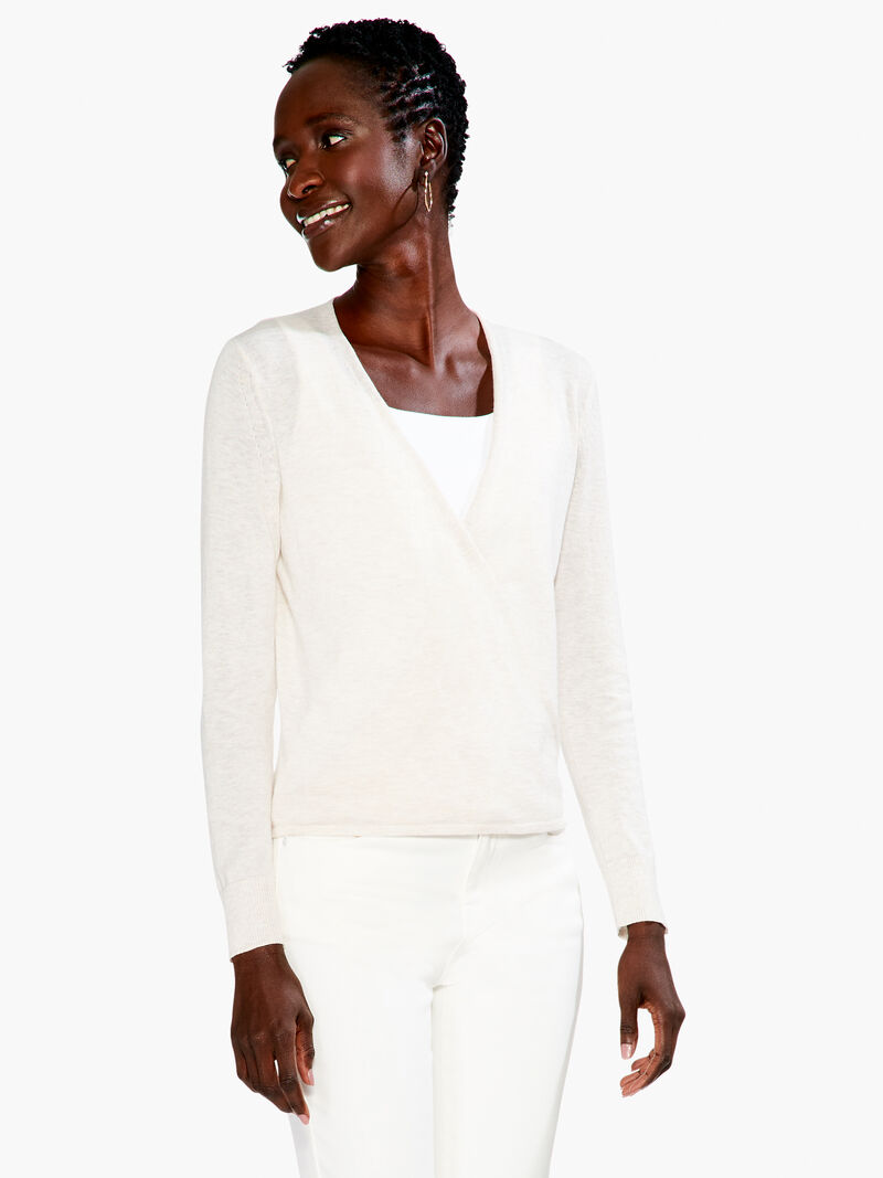 Woman Wears All Year 4-Way Cardigan image number 1