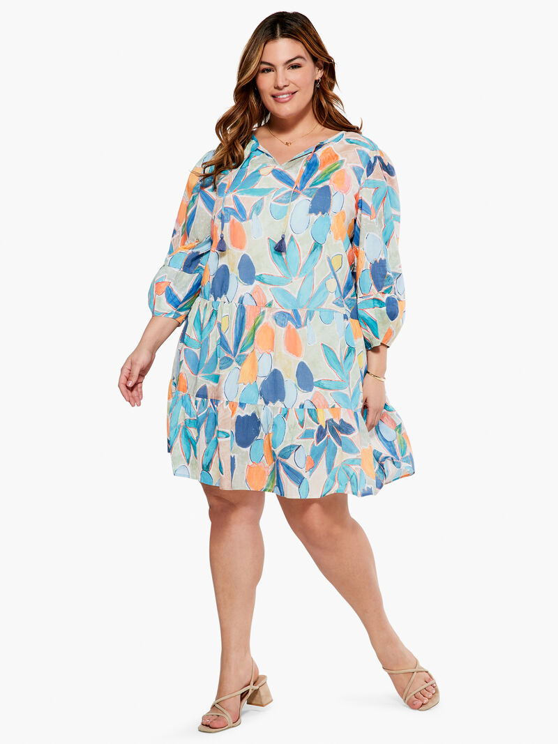 Woman Wears Citrus Grove Dress image number 3