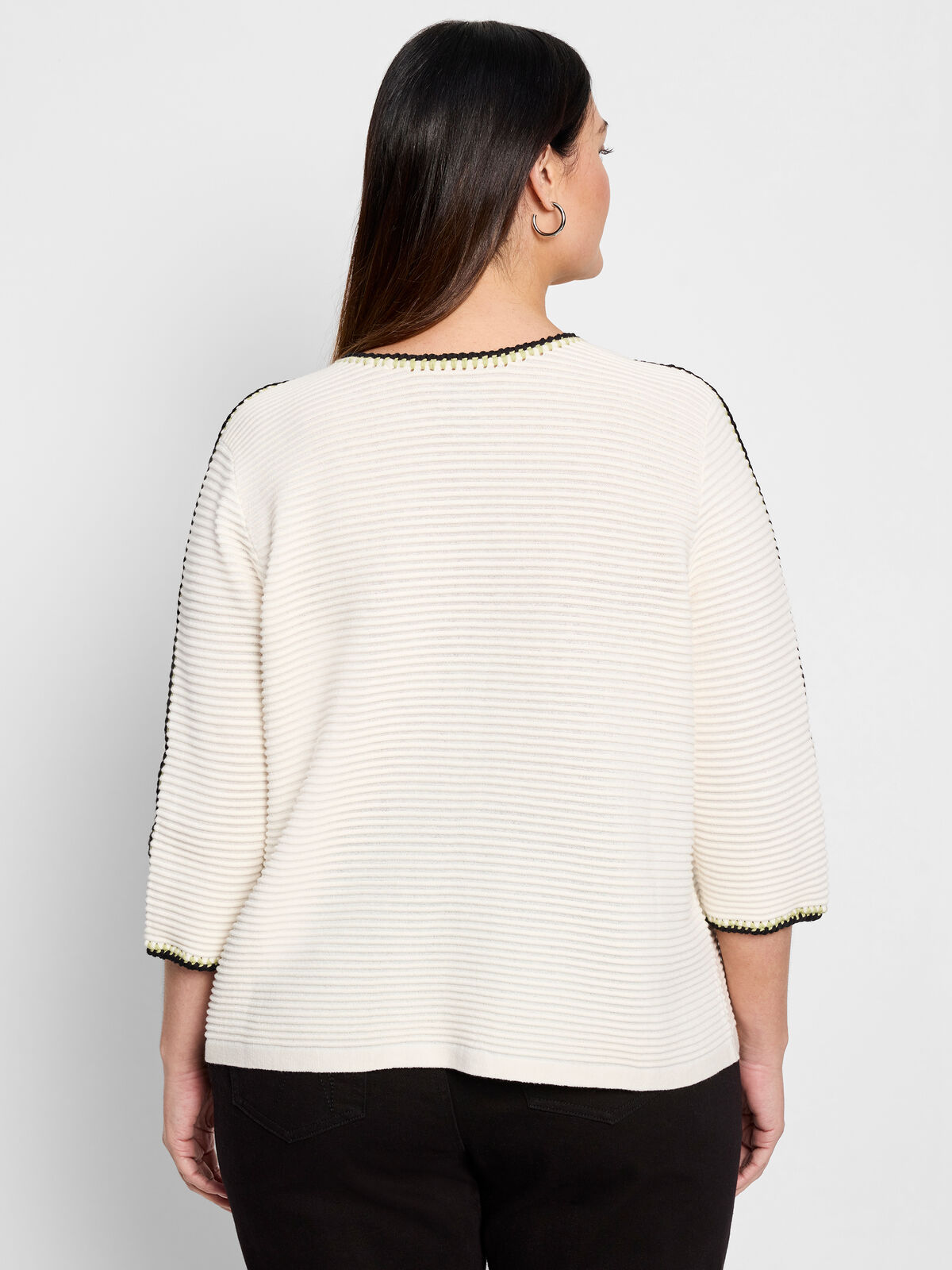 Ottoman Stitched Sweater