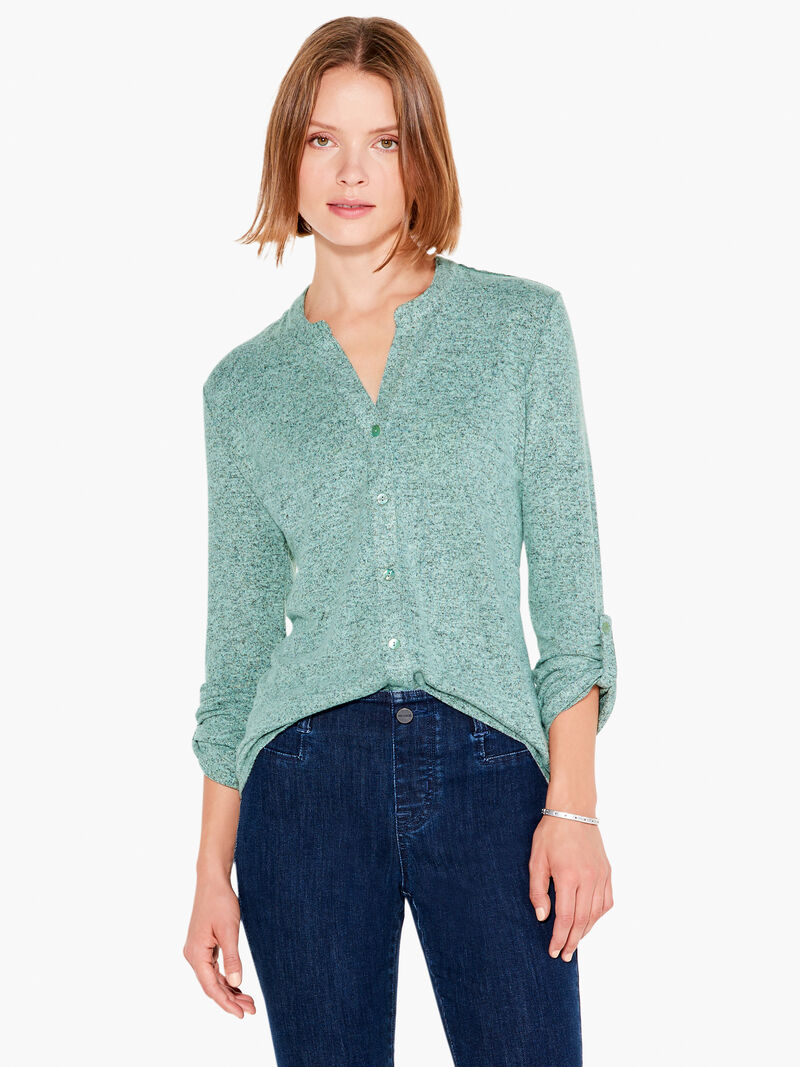 Woman Wears NZT Sweet Dreams Convertible Sleeve Shirt image number 0