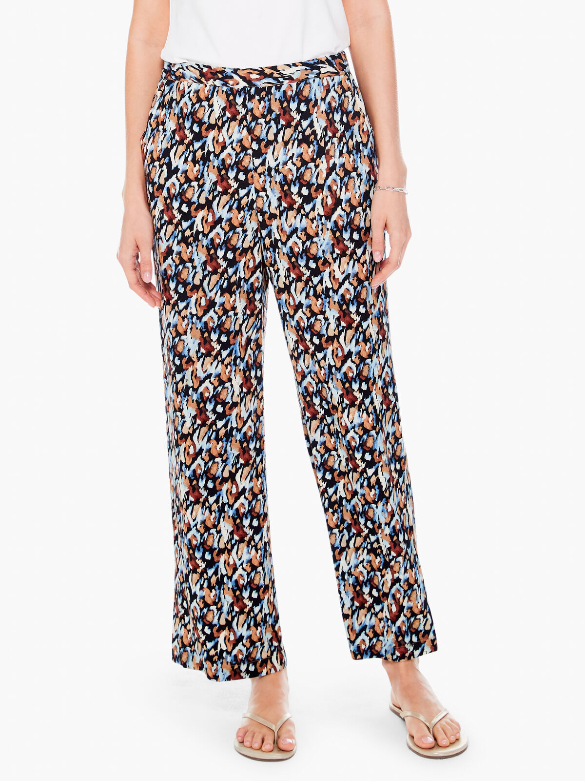 Painted Leopard Printed Pant