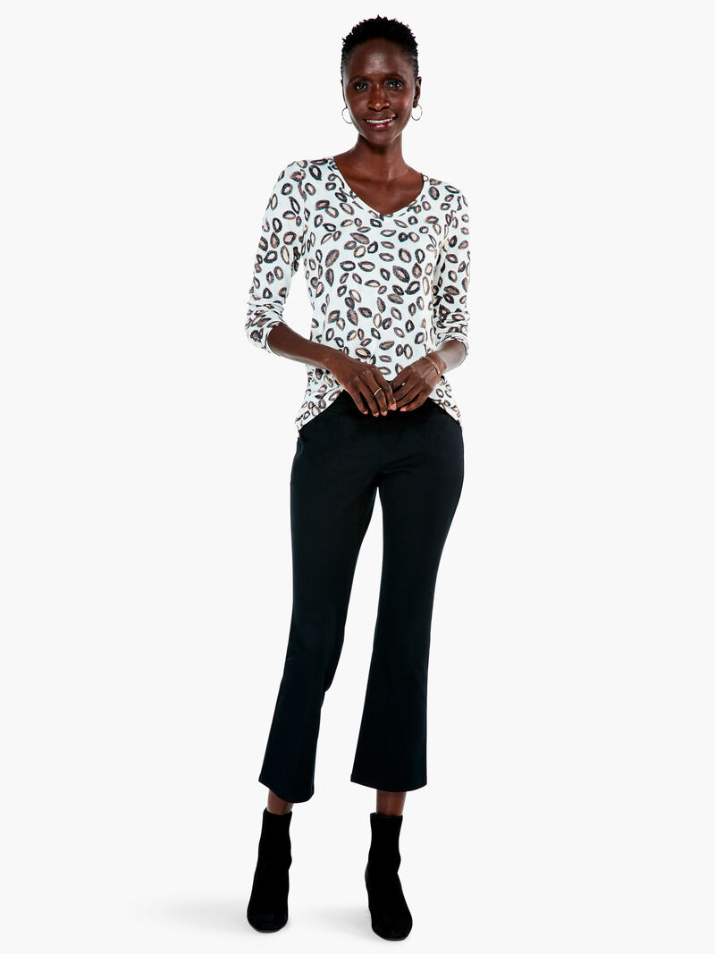 Woman Wears Tossed Neutrals Tee image number 3