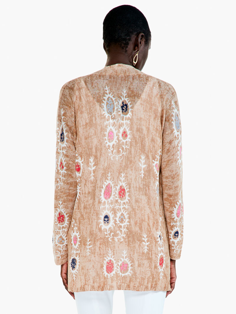 Woman Wears Summer Escape Cardigan image number 2