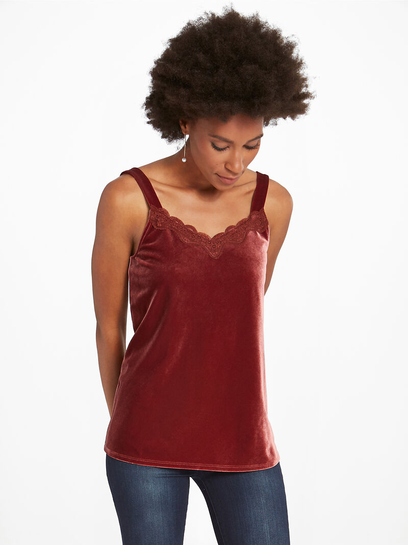 
                    Velvet Lace Cami