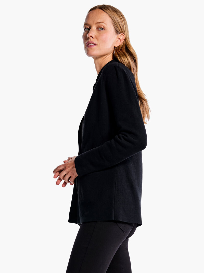 Woman Wears Femme Sleeve Knit Jacket image number 1