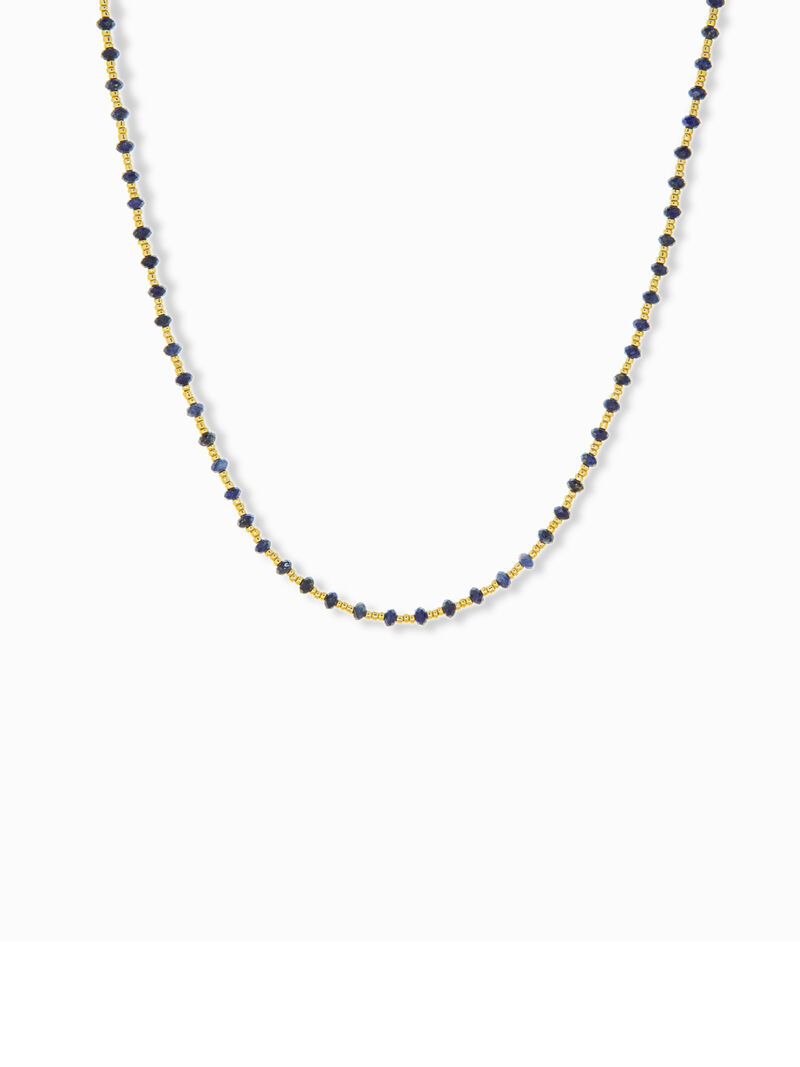 Woman Wears Marlyn Schiff -  Seed Bead Necklace image number 0