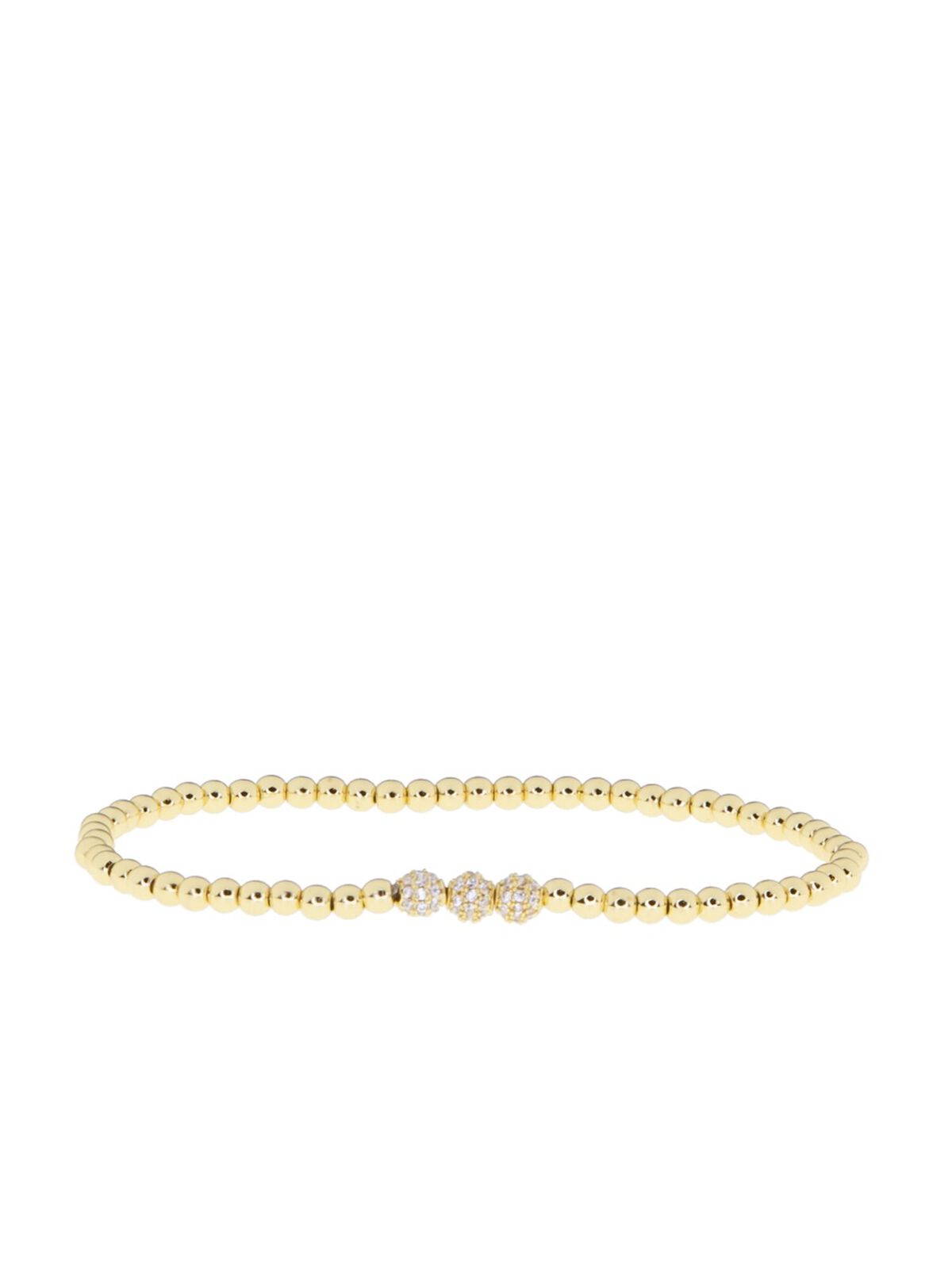 Marlyn Schiff - Silver Bracelet With Beads