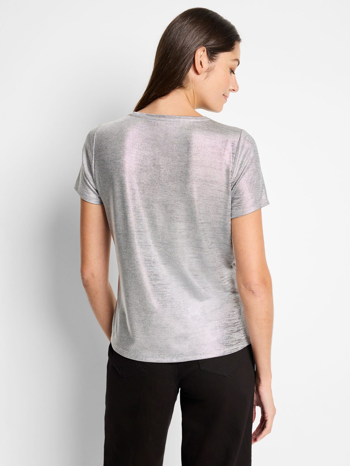 Shine Drape Tee