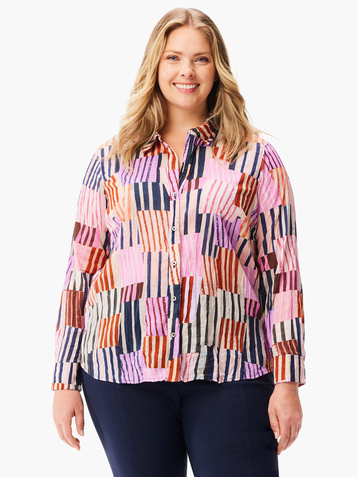 Art Block Crinkle Shirt