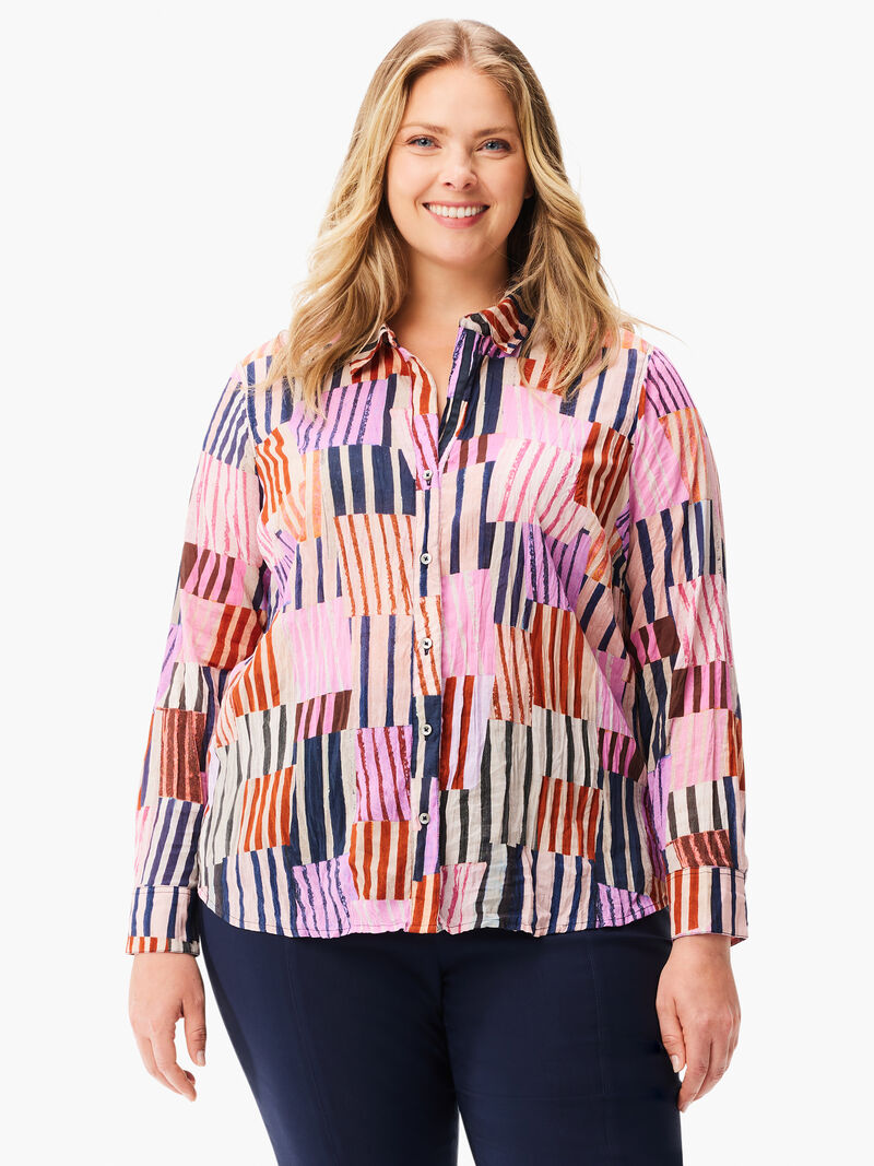 Art Block Crinkle Shirt