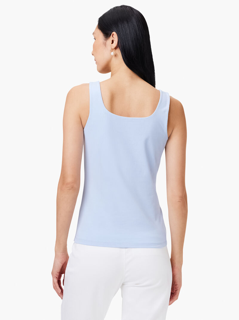 Woman Wears Shelf Bra Perfect Tank image number 2