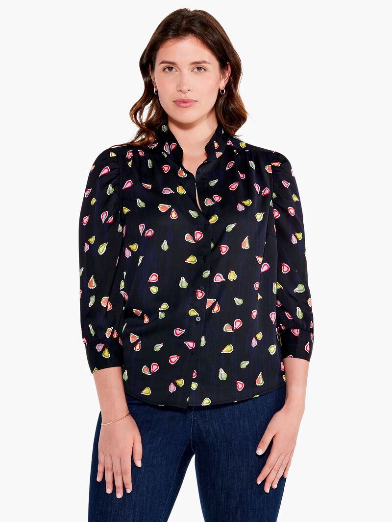 Woman Wears Party Pears Top image number 3