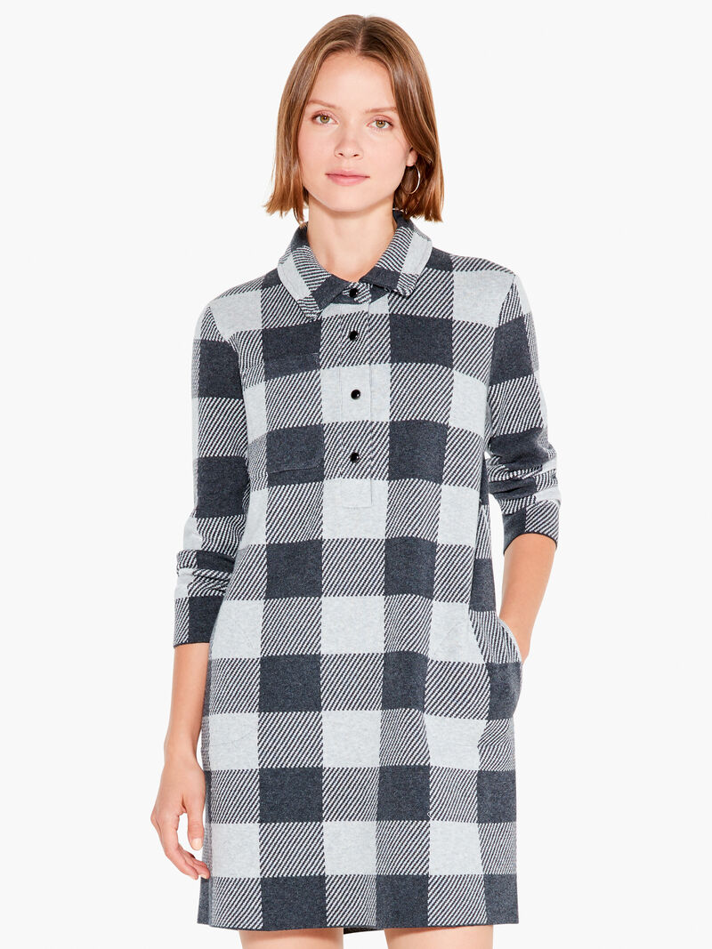 Plaid Knit Dress