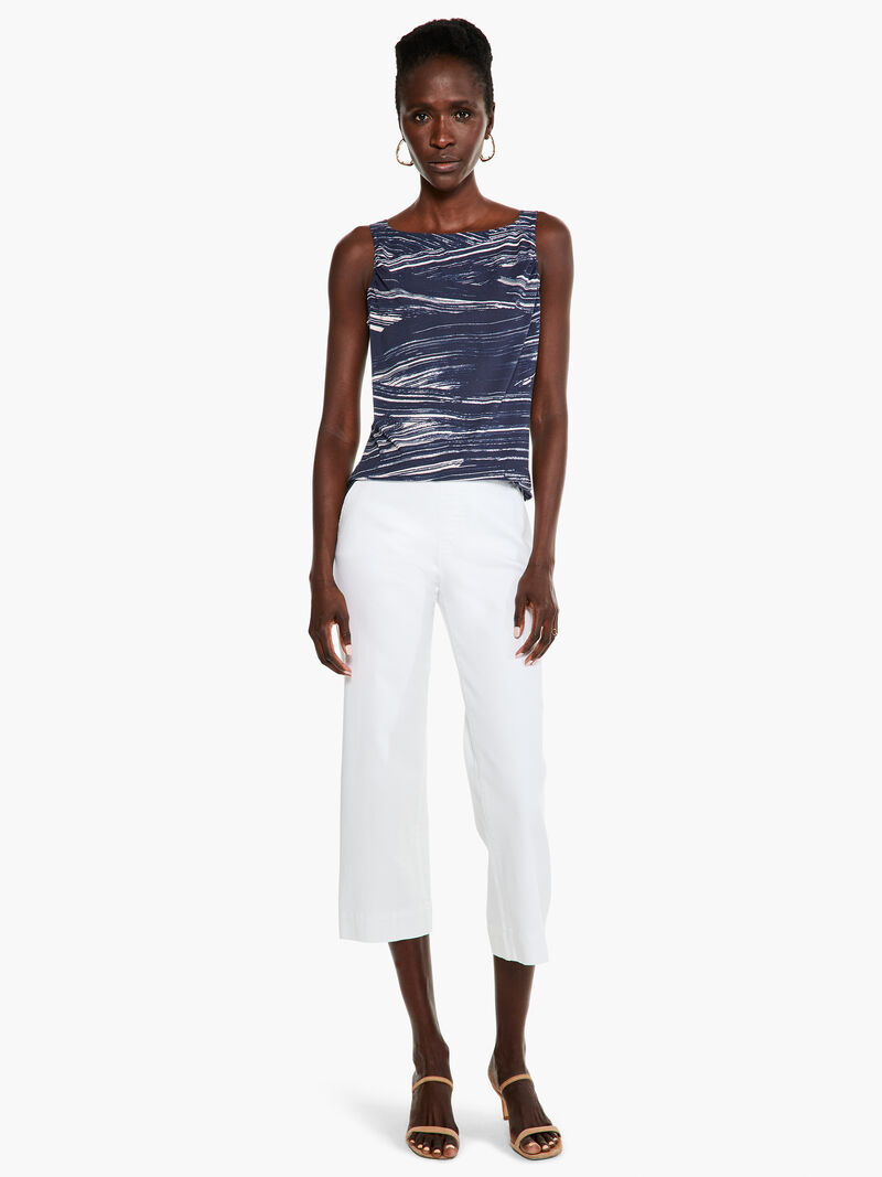 Woman Wears Brushed Waves Tank image number 3