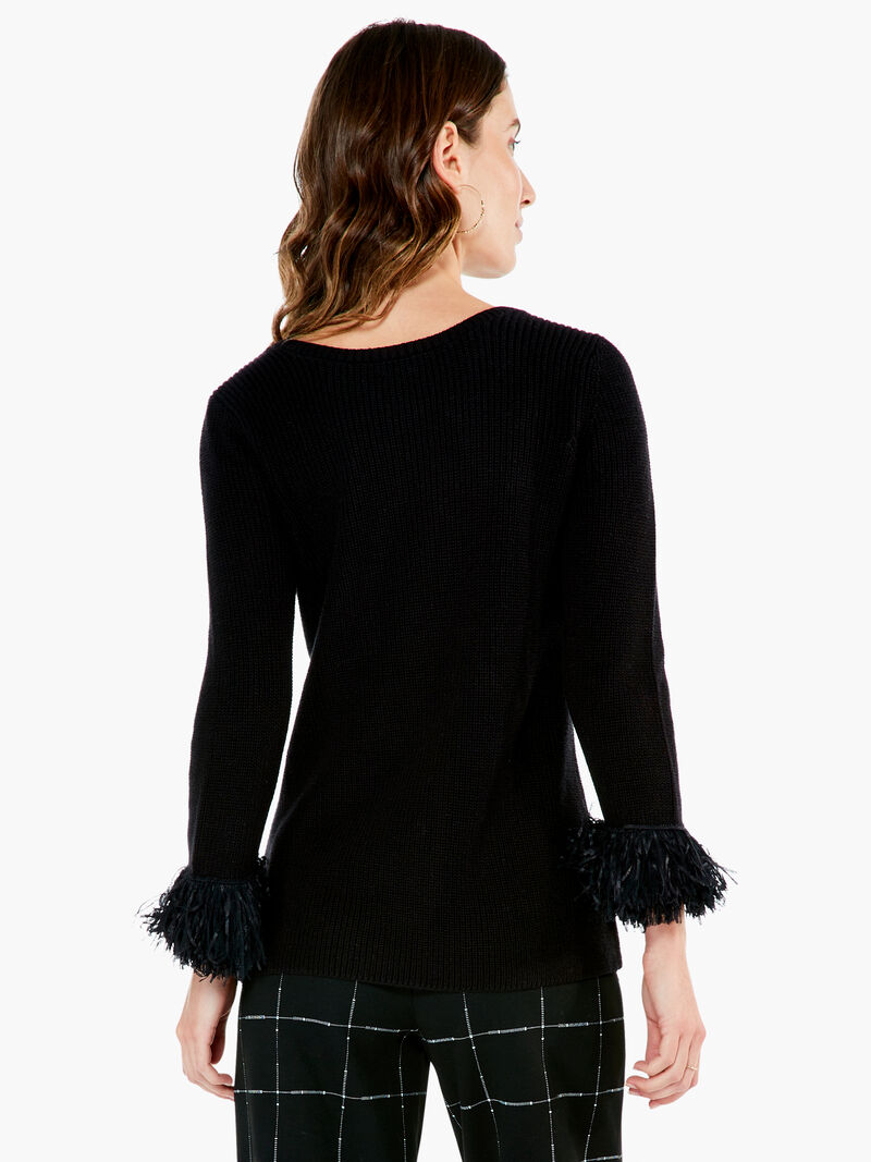 Woman Wears Night Fall Sweater image number 2