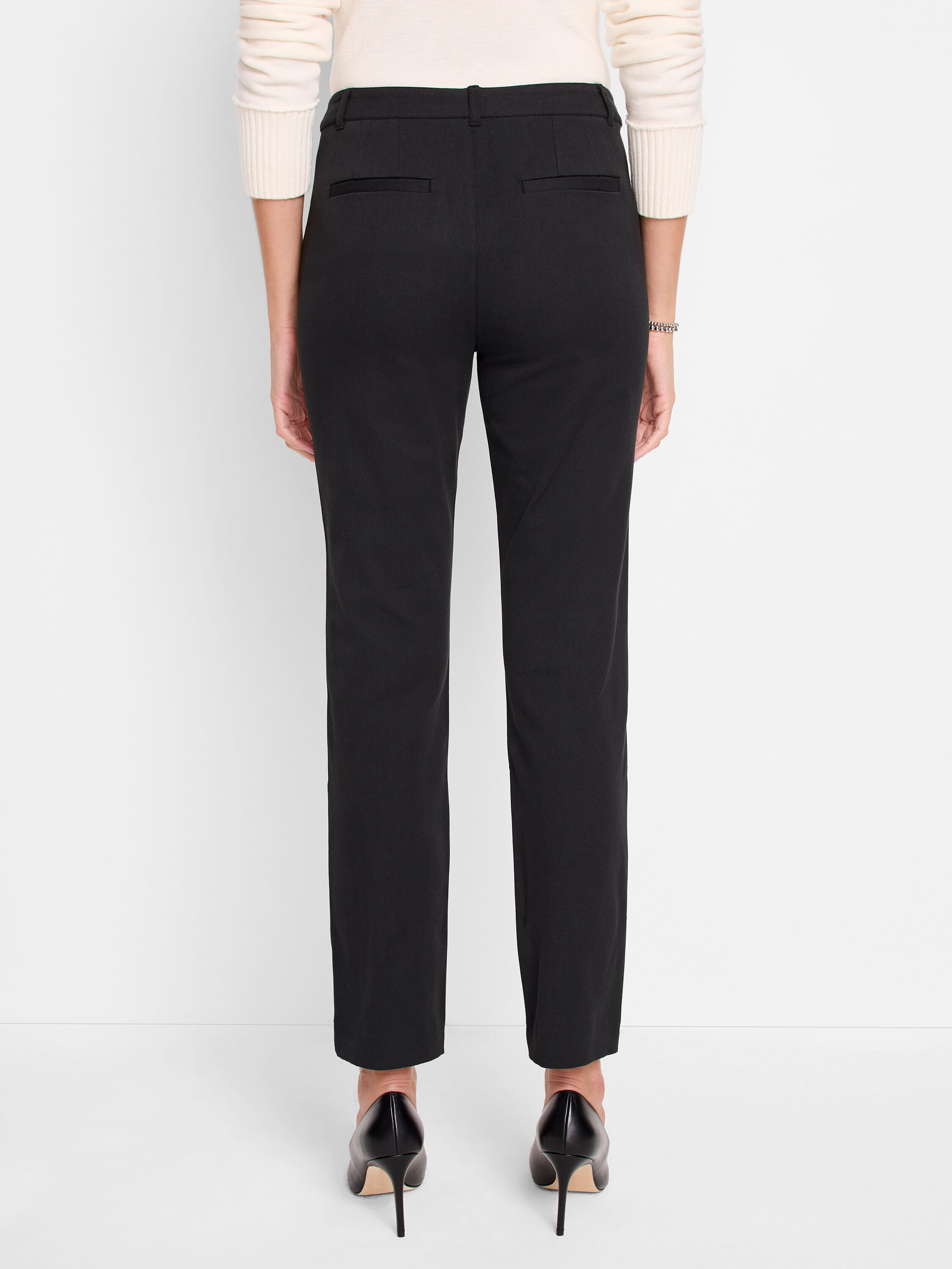 ★PISCESS★Lace Long Nylon Pants★Navy★大人気★ Straight Leg Pant - Navy Blue Pants | Jones New York