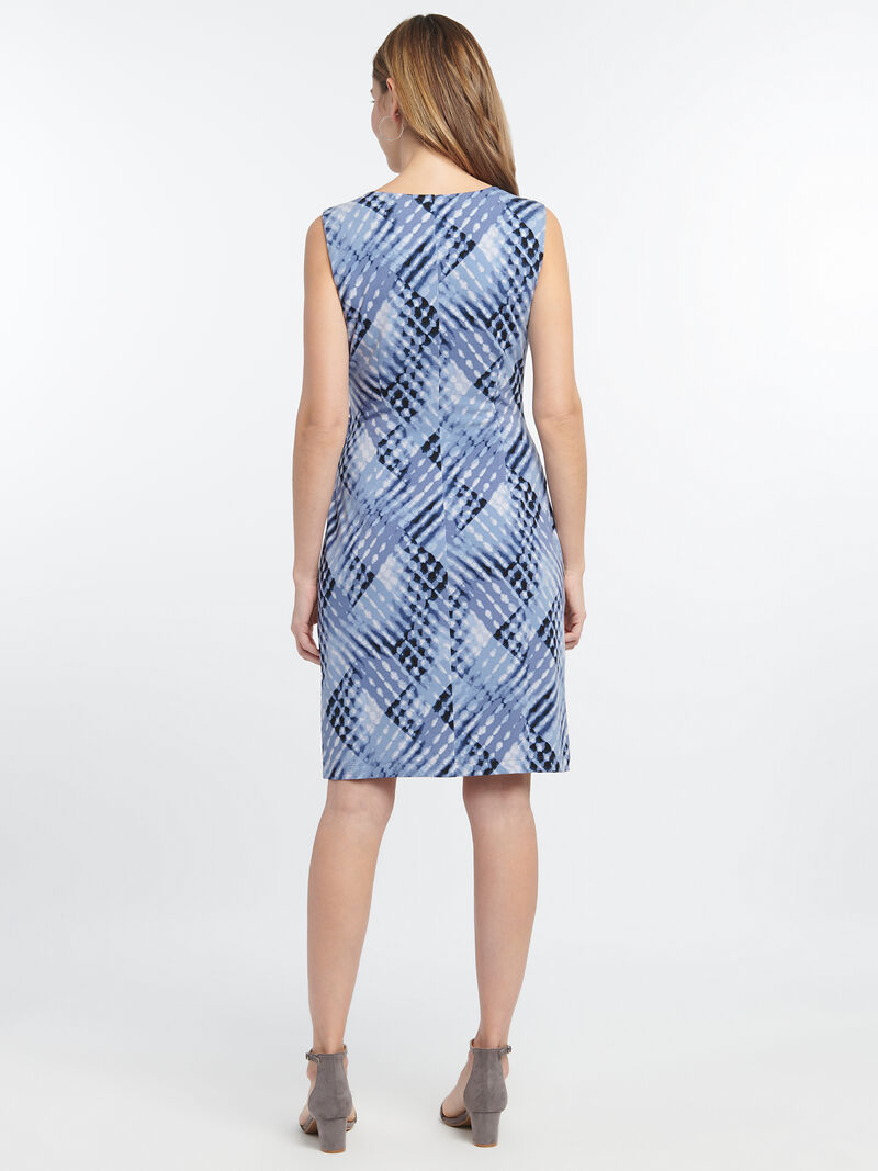 Woman Wears Cross Over Twist Dress image number 2