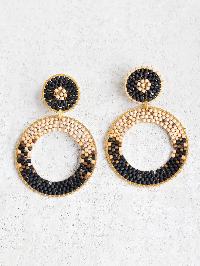 Woman Wears Eclipse Earring image number 0
