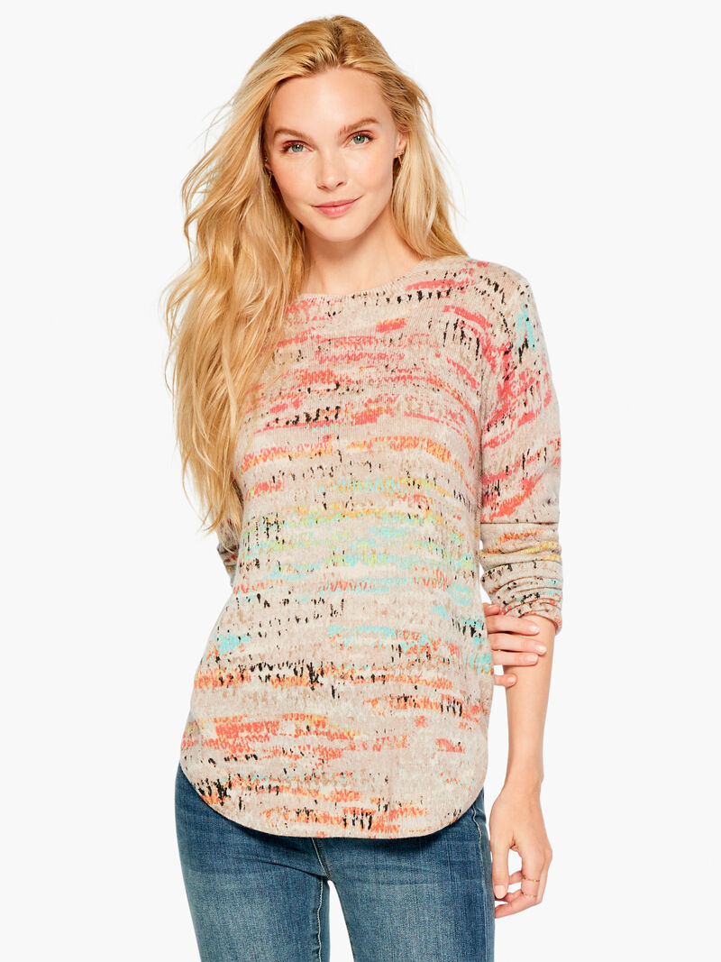 Rainbow Cashmere Sweaterimage number 0