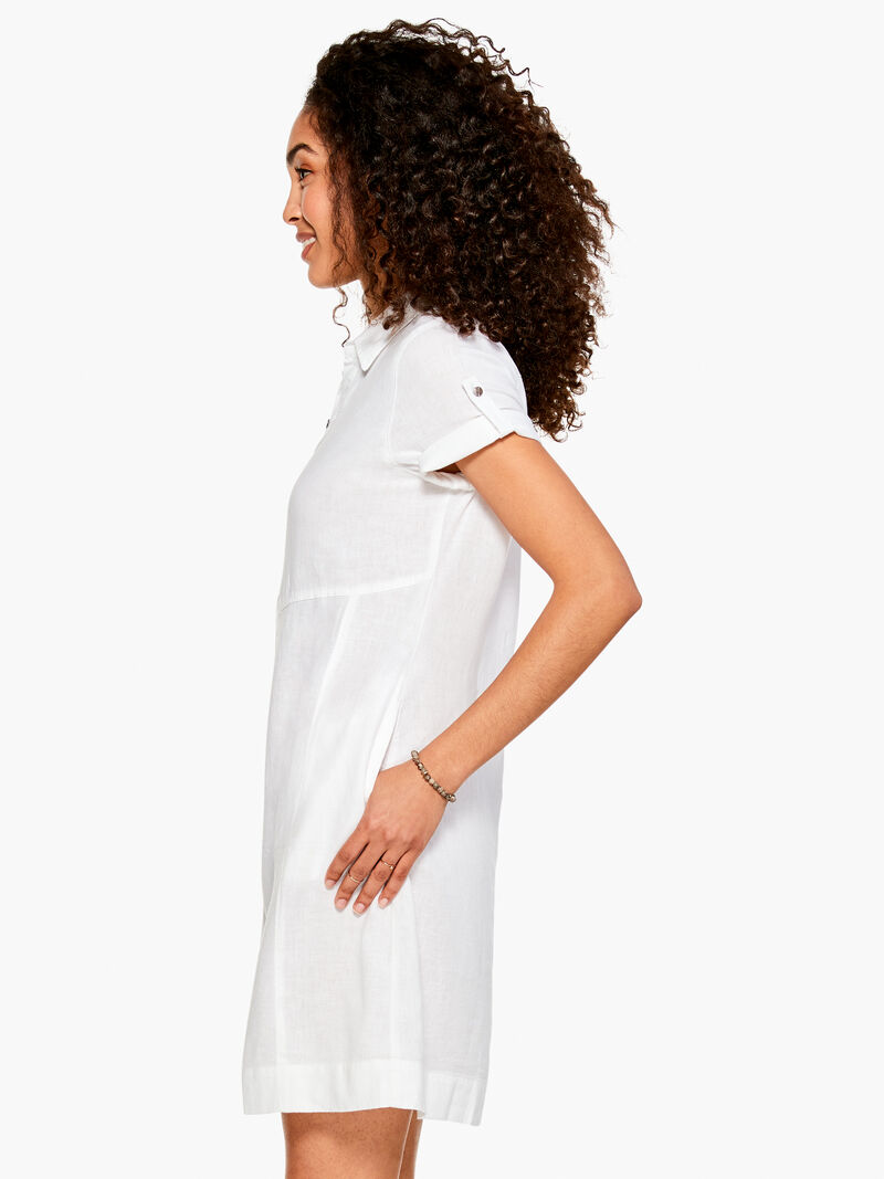 Woman Wears Rumba Shirt Dress image number 1