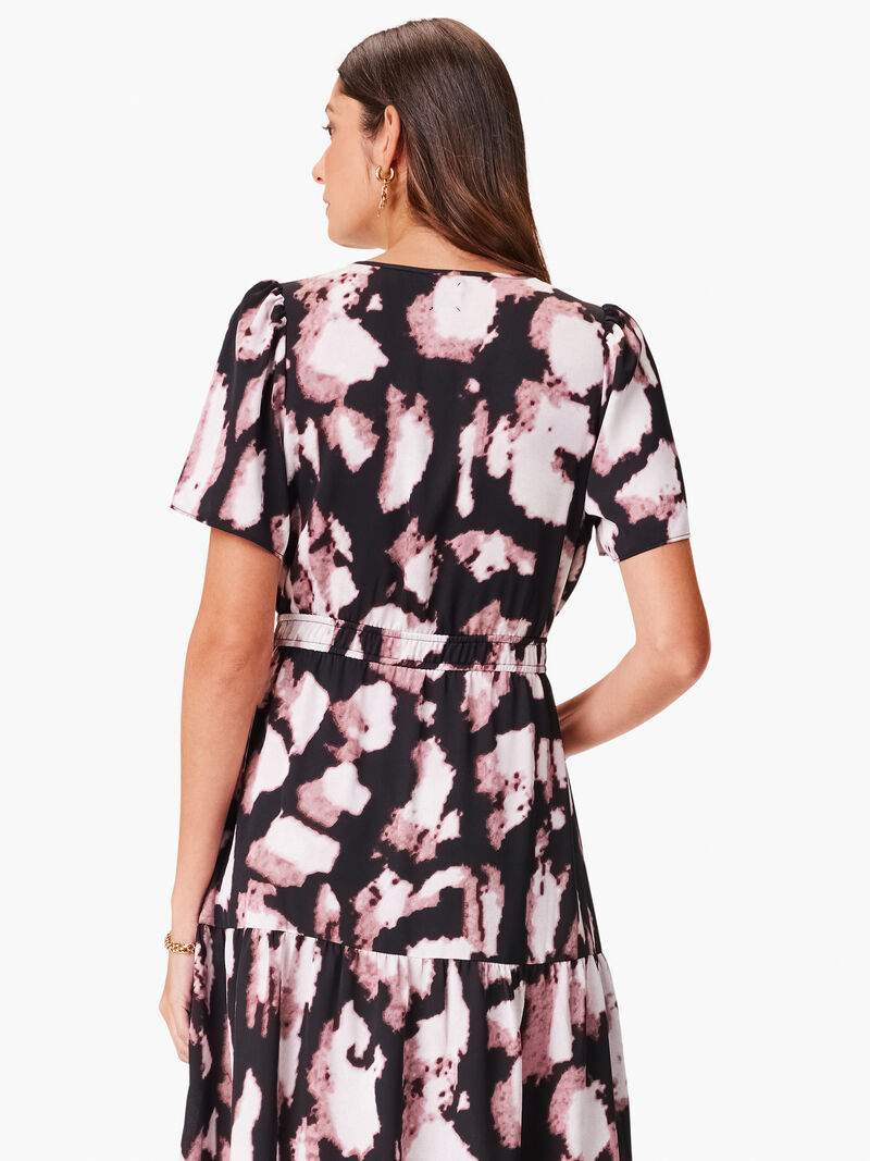 Woman Wears Spring Shadow Daydream Dress image number 4