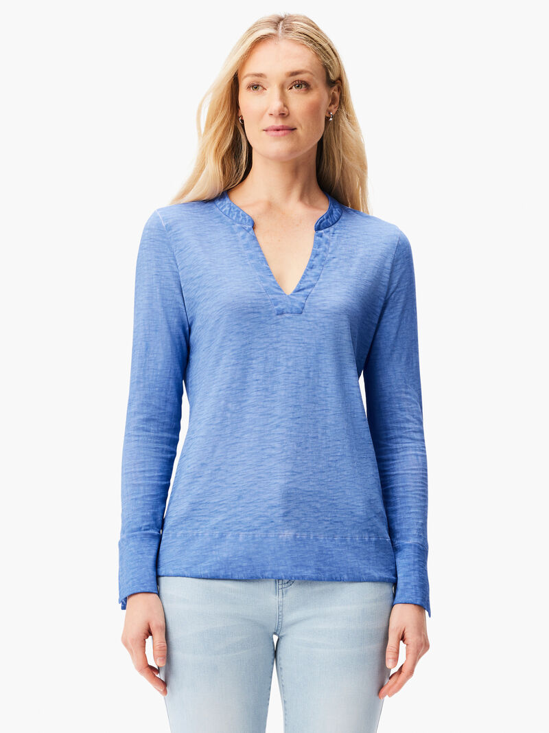 Echt Apparel Long Sleeve Blue Size L - $13 (67% Off Retail) - From Zoe