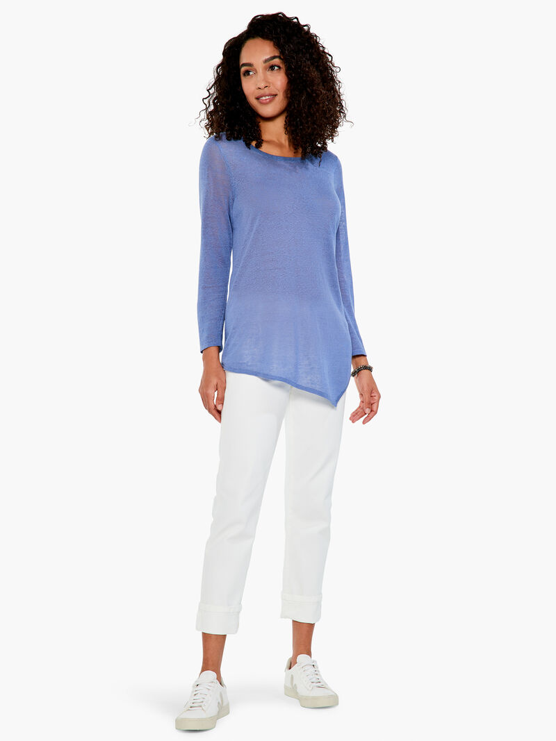 Woman Wears Featherweight Angle Sweater image number 3