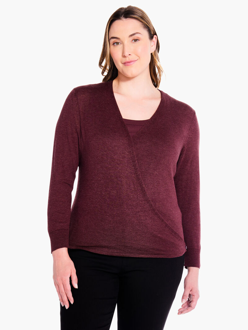 Woman Wears All Year 4-Way Cardigan image number 3