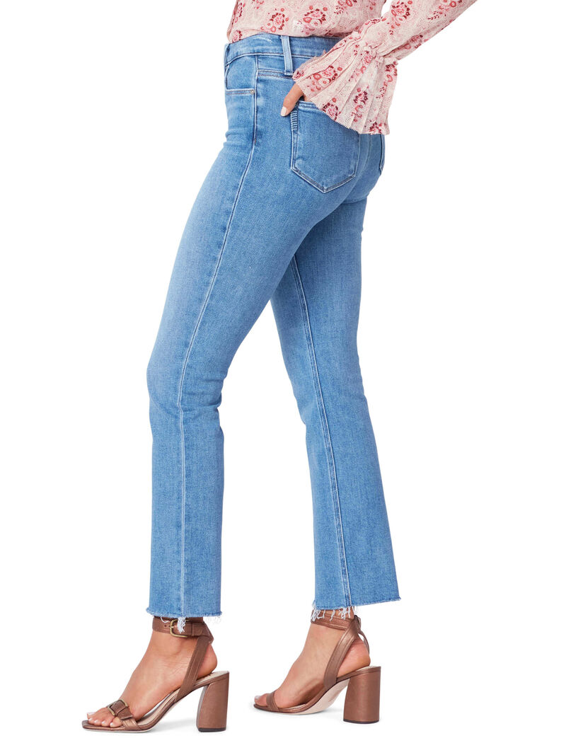 Woman Wears Paige - Cindy With Raw Hem Jean image number 1