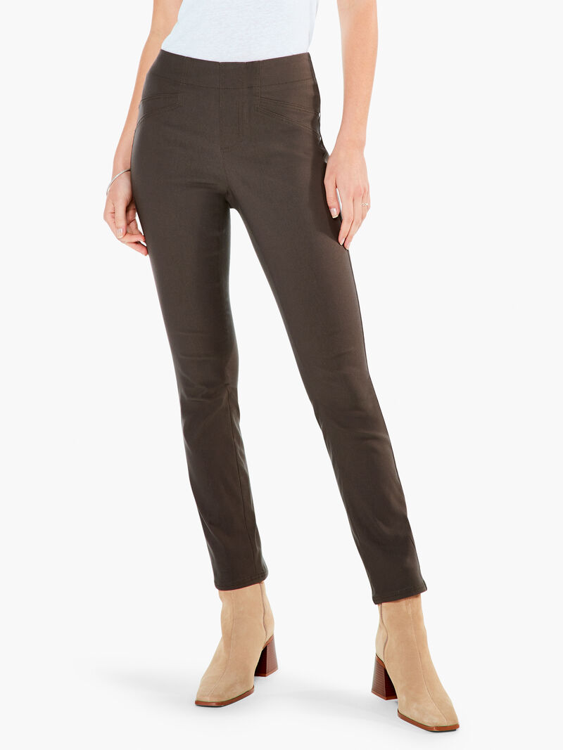 Woman Wears Wonderstretch Slim Jean image number 1