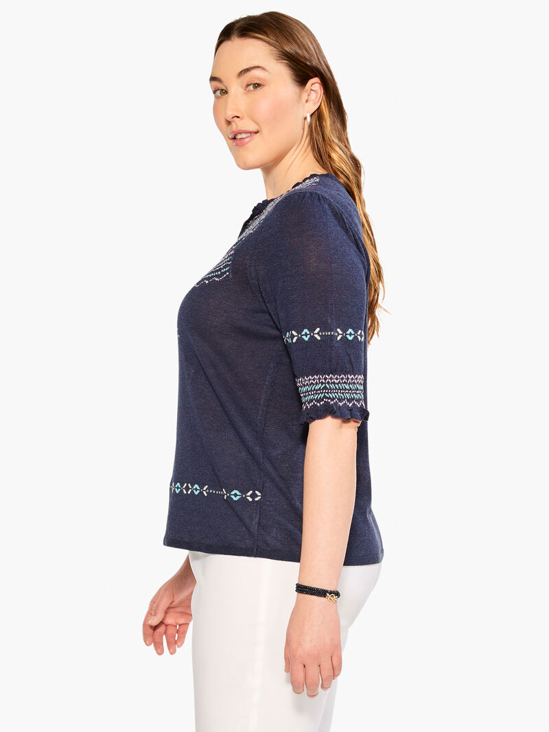 Intarsia Stitches Sweater