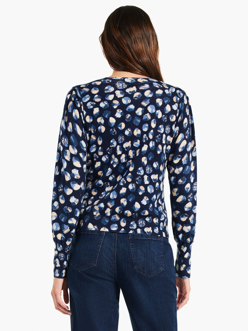 Woman Wears Many Moons Femme Sleeve Sweater image number 2