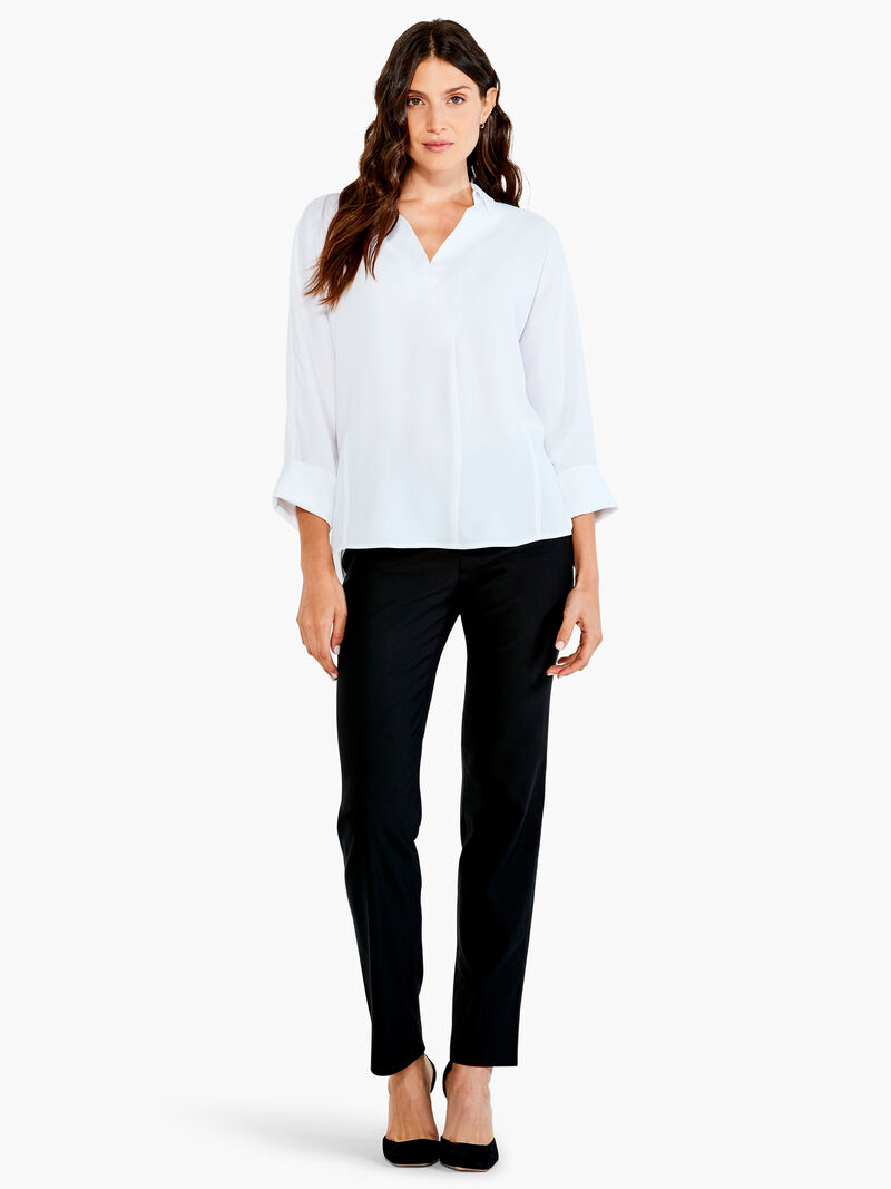 Woman Wears Wonderstretch Straight Pant image number 0