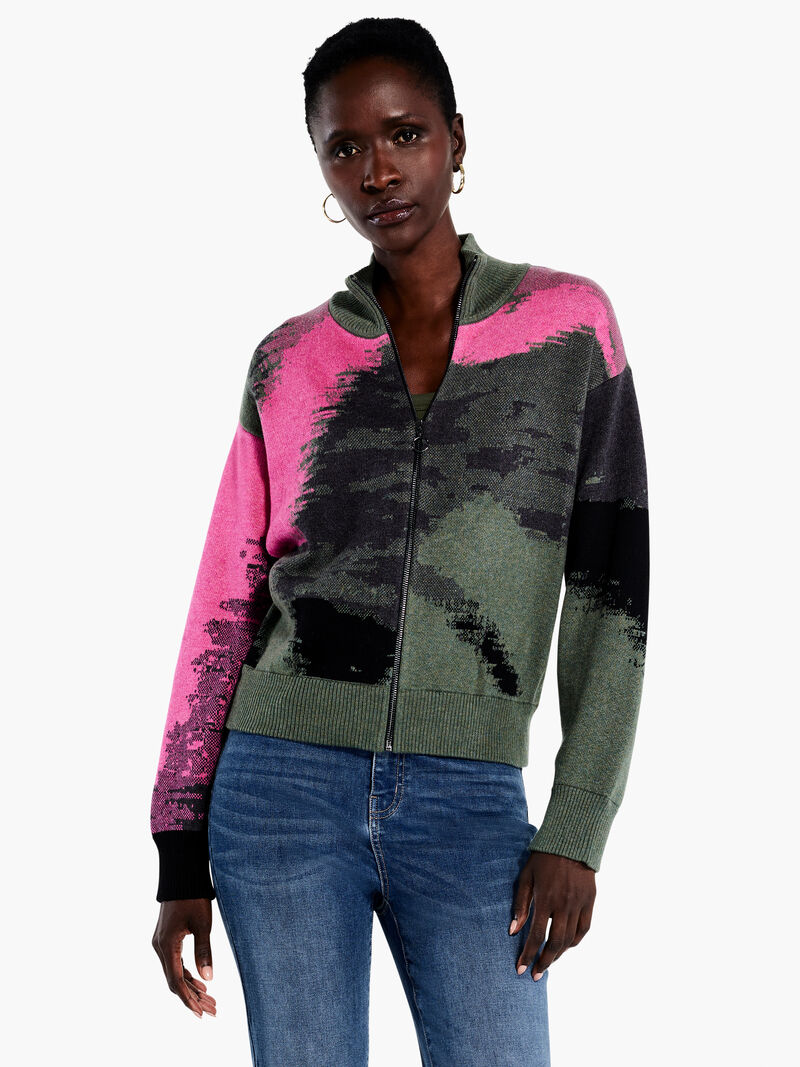 
                    Pink Pop Cardigan