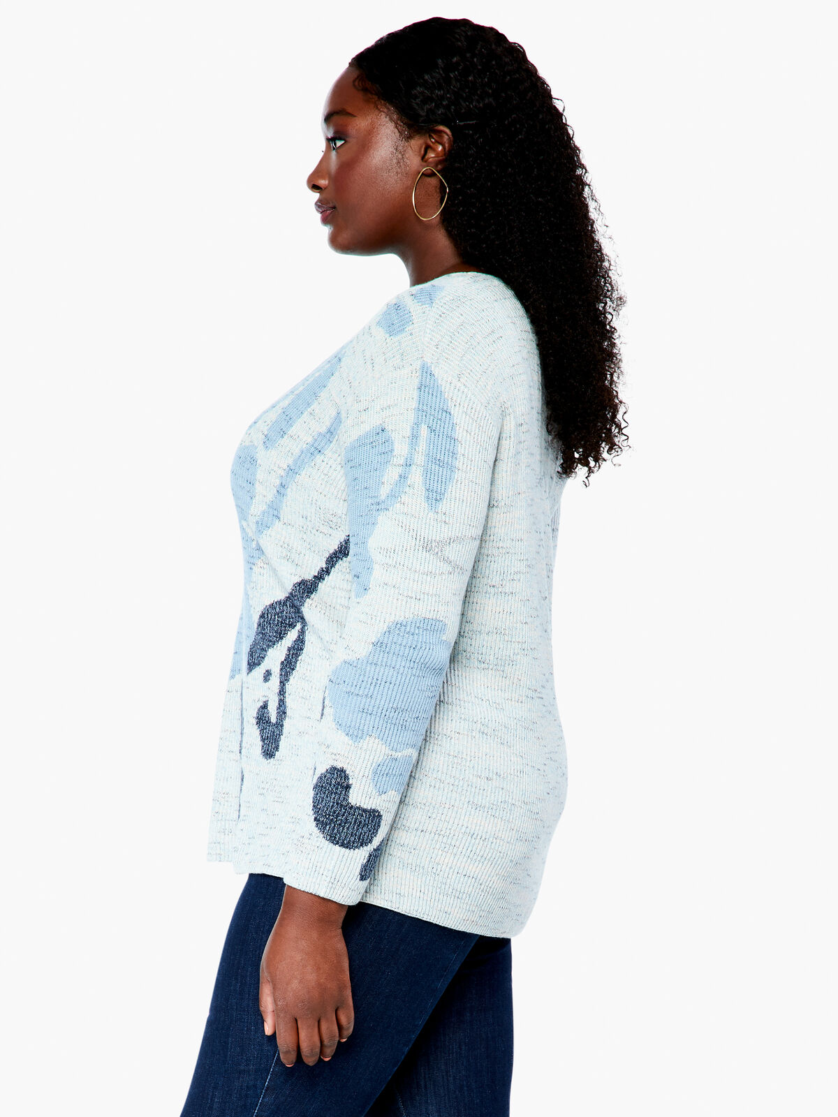 Breezy Leaves Sweater