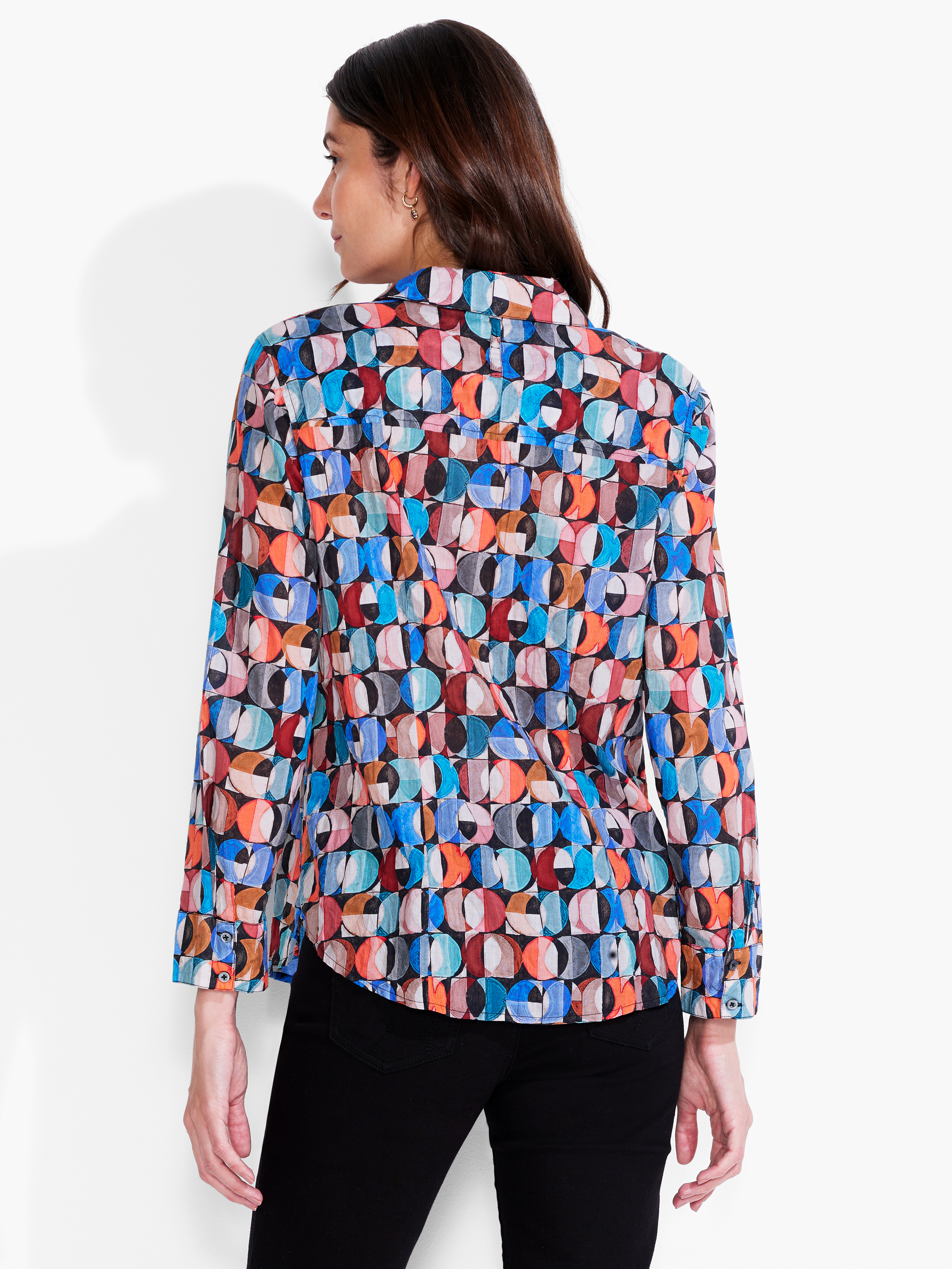 Crescent Crinkle Shirt | NIC+ZOE