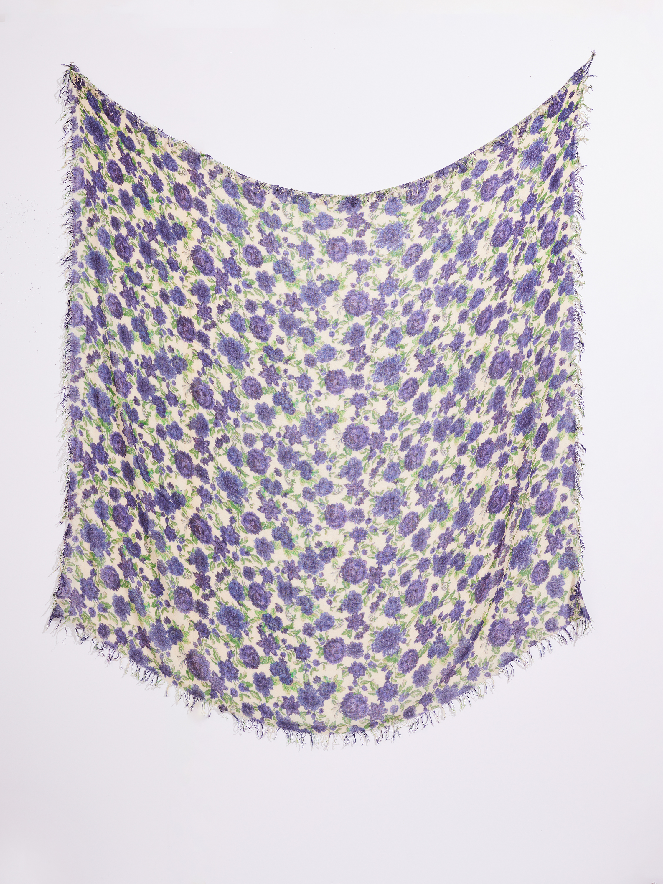 【LOULOUSEOUL】My Rose Scarf (Cream) Amazon.com: Mularoka Strawberry Flower Leaves Scarf for