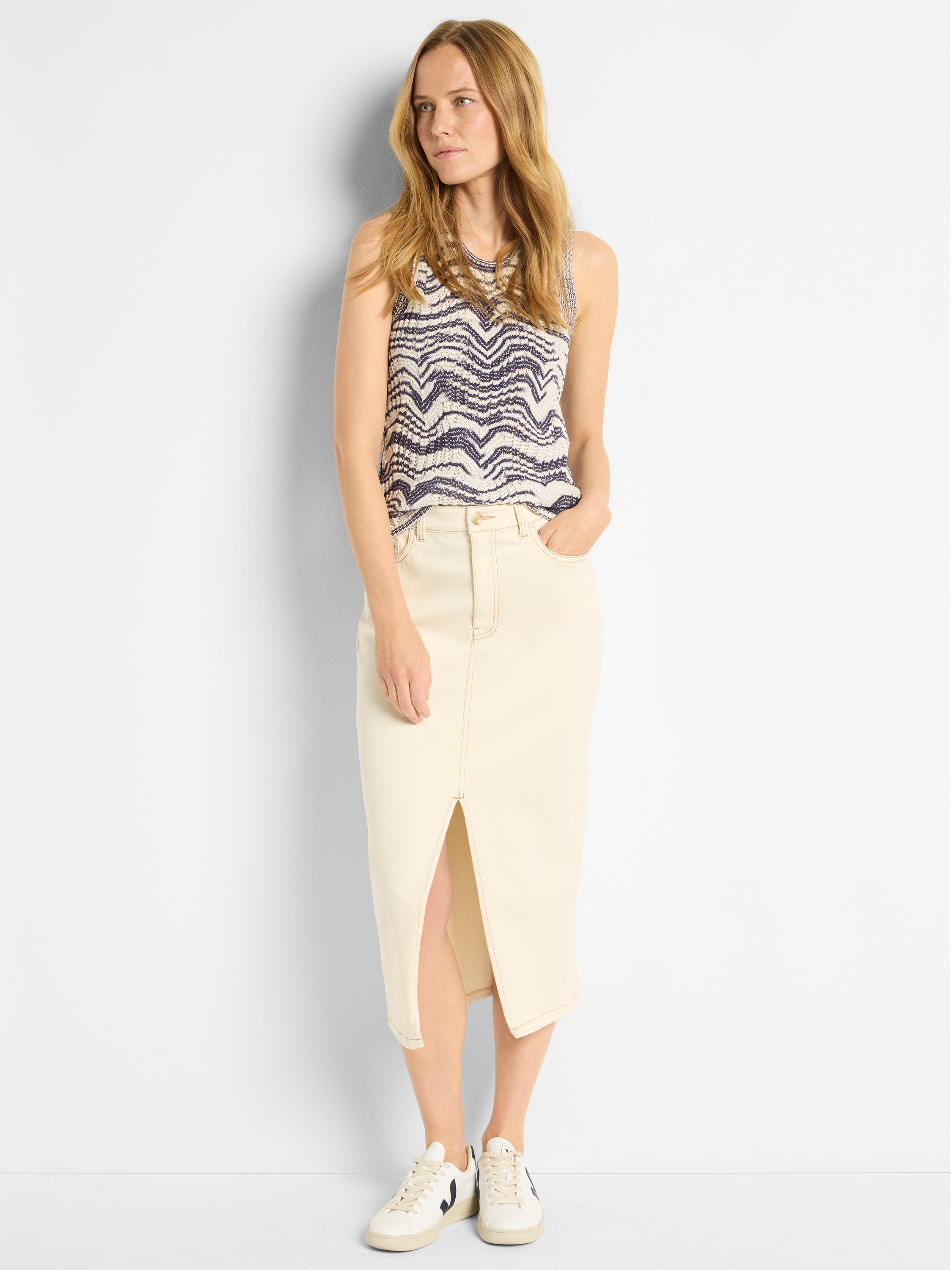 Wave Mix Knit Tank | NIC+ZOE