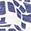 NZT Floret Blues Crew Neck Tee