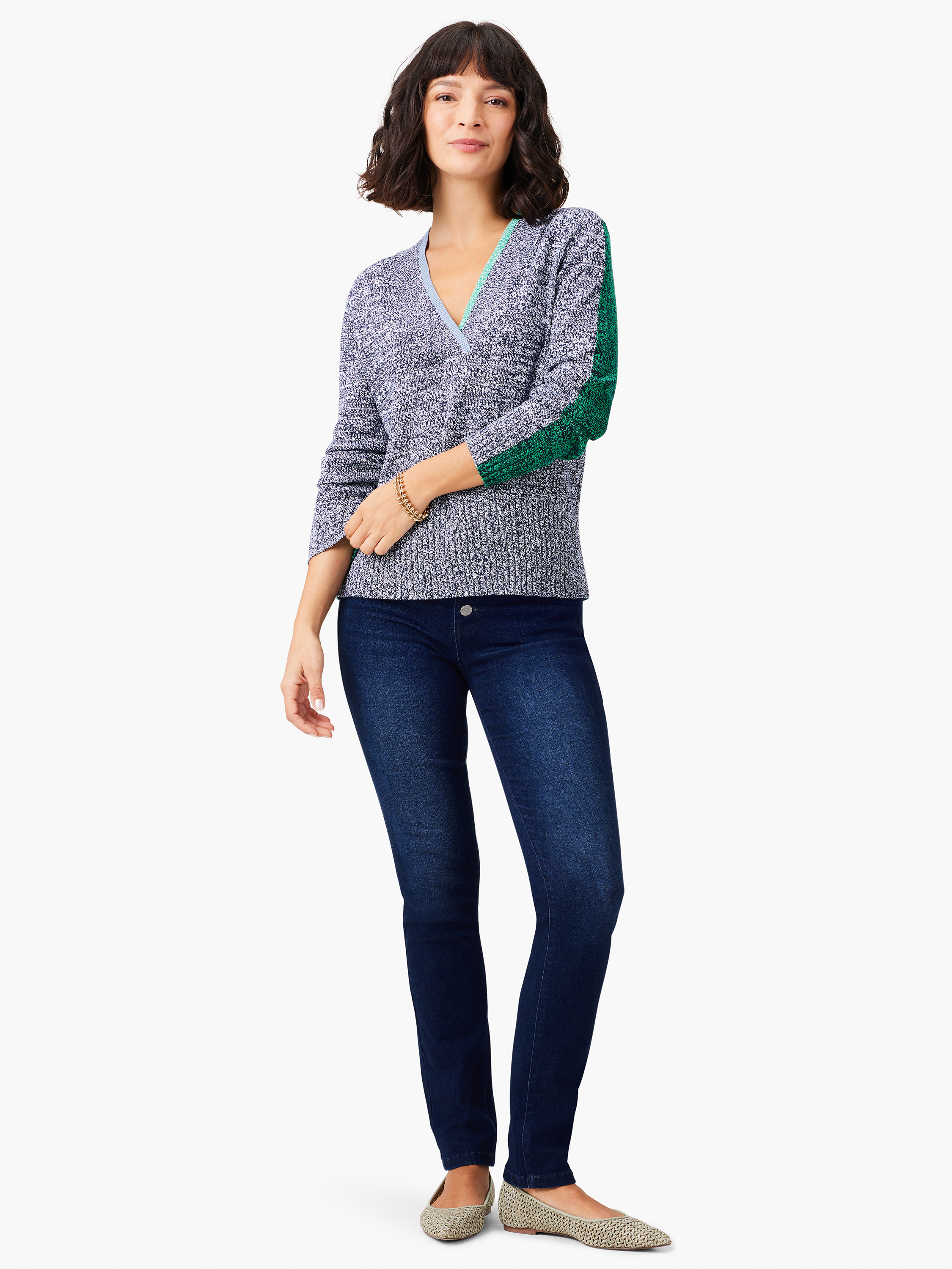 Color Block Mix Sweater | NIC+ZOE