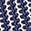 Zig Zag Blues Knit Top