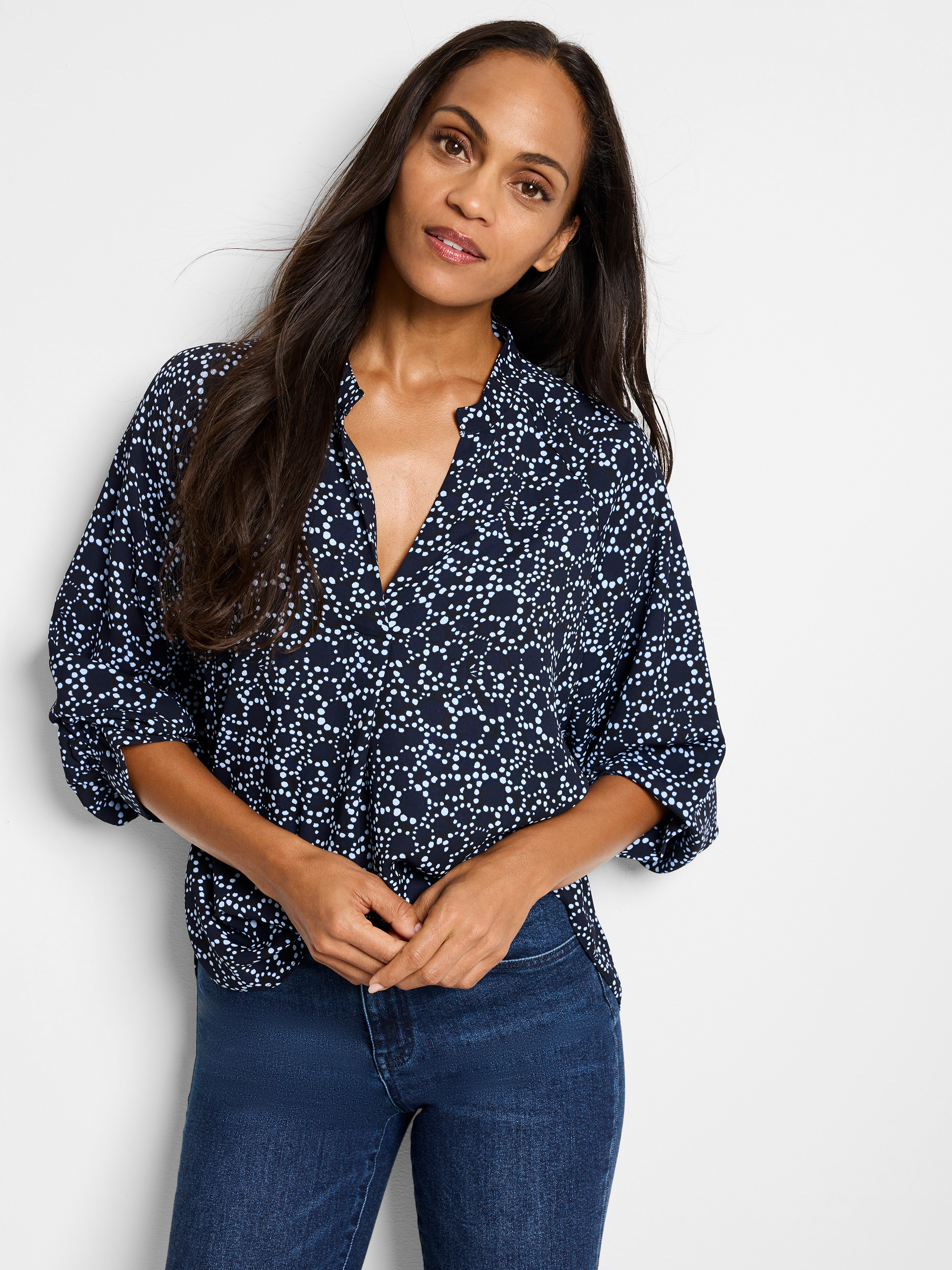 Pearl Garden Cinch Top | NIC+ZOE