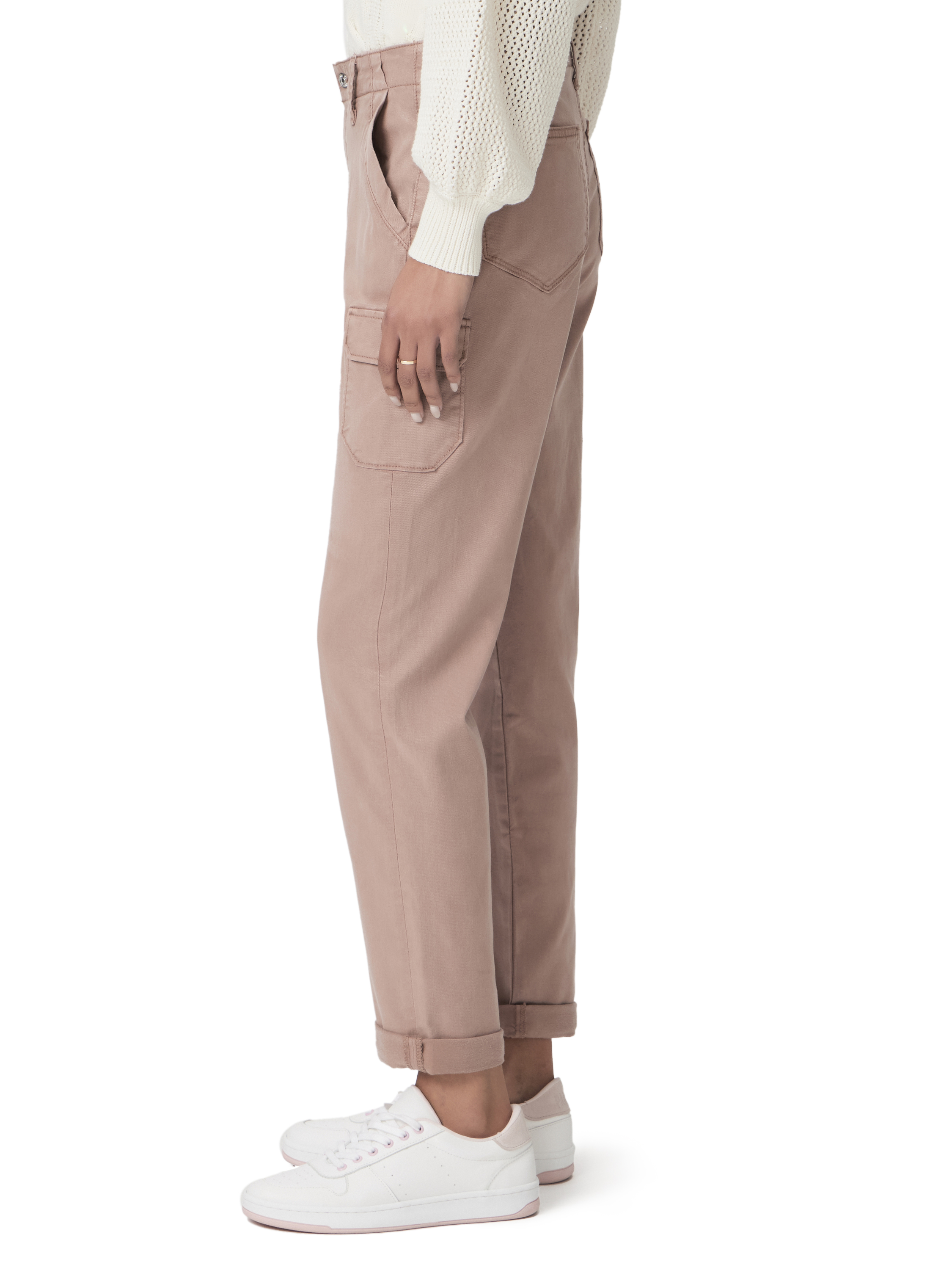 【YOURNUS】Drion Peach Cargo Pants YOURNUS】Drion Peach Cargo Pants