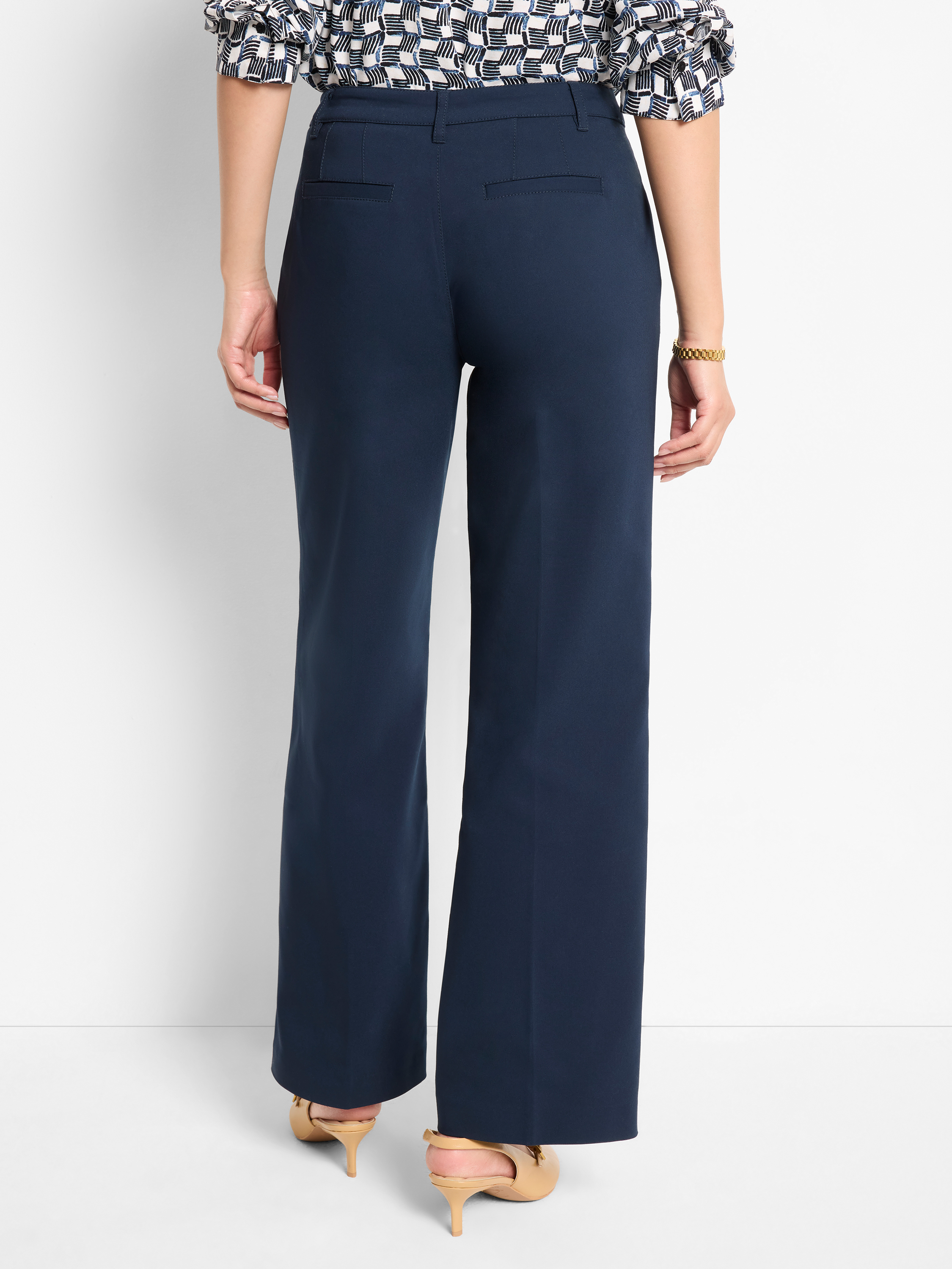 zoe 完売high waist trouser pants Ssize BK Rachel Zoe Womens Iva Flare Casual Trouser Pants, Black, 10