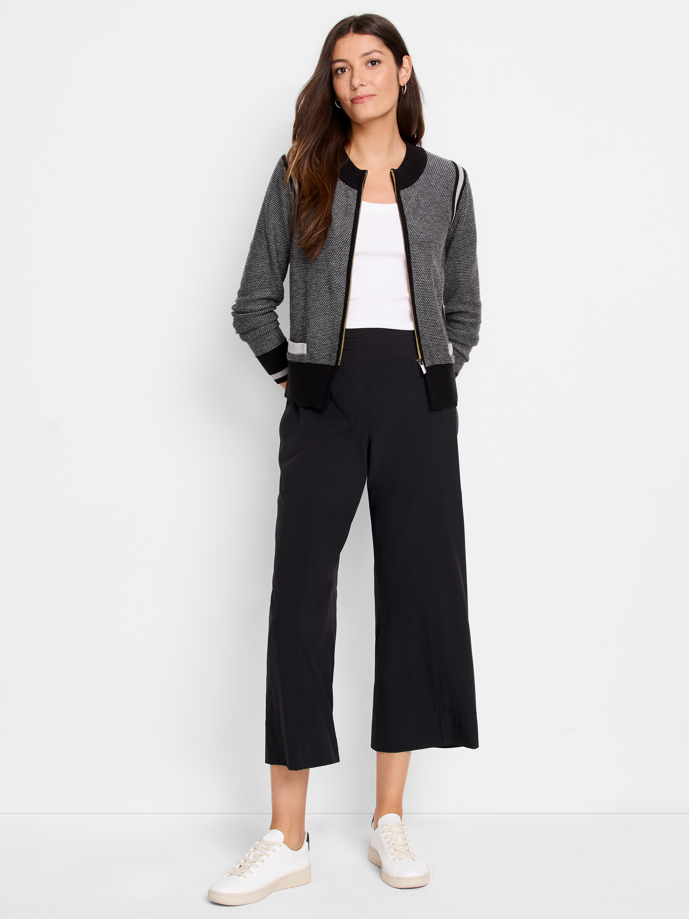 トップス THETOE WILLIAMSBURG ZIP CARDIGAN Williamsburg Zip Cardigan – THE TOÉ